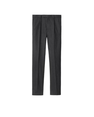 Wool Flannel Tailored Trousers