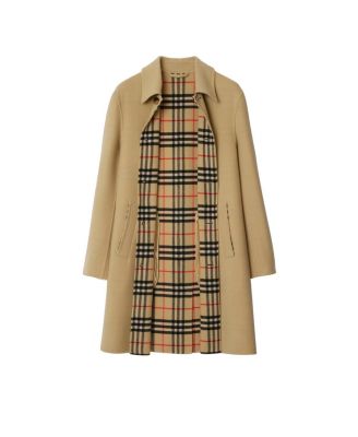 Mid-length Wool Car Coat