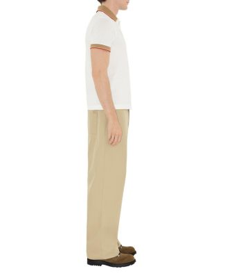  Logo Collar Cotton Polo Shirt