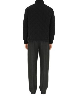 Quilted Thermoregulated Harrington Jacket