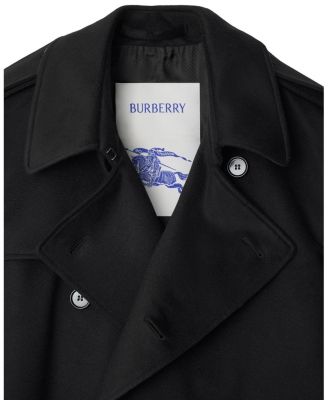 Mid-length Cashmere Trench Coat