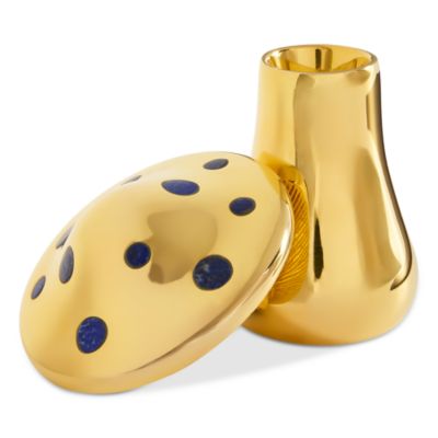 Large Brass Mushroom Box