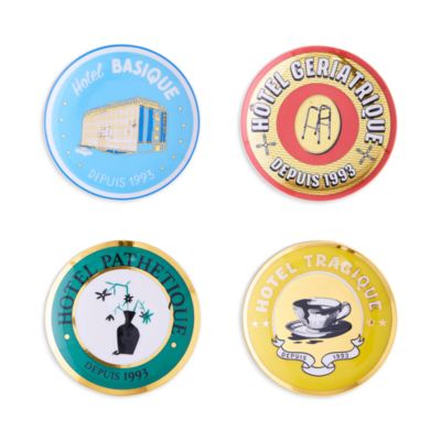 H&ocirc;tel De Reve Coasters, Set of 4