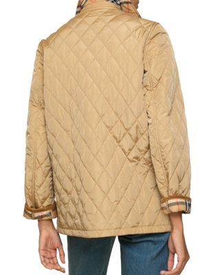 Quilted Nylon Barn Jacket