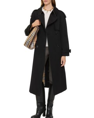 Long Gabardine Fitzrovia Trench Coat