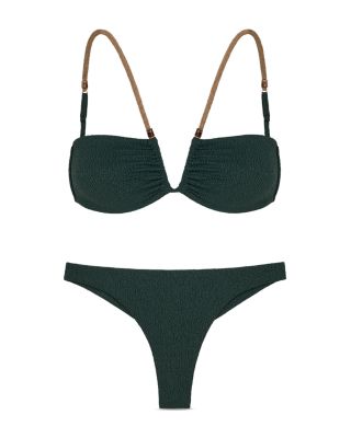 Firenze April Carol Bikini Top & Basic Bikini Bottom