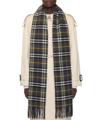  Check British Wool Scarf