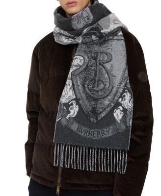  Etched Knight Cashmere Scarf
