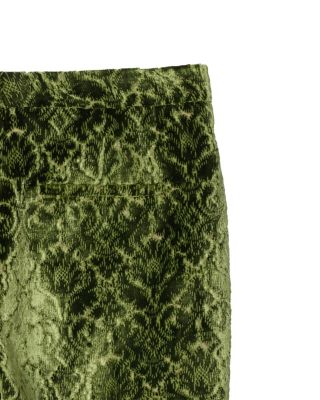 Baroque Velvet Tailored Trousers