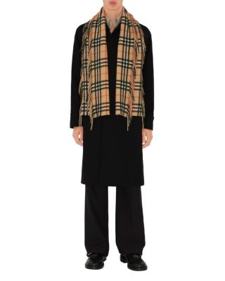 Check Cashmere Happy Scarf