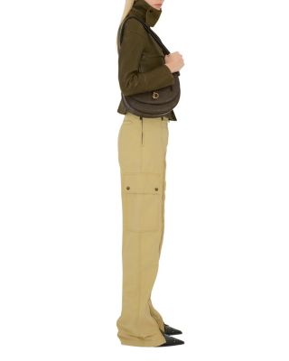 Cotton Linen Zip Trousers