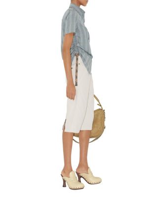 Slim Fit Check Cotton Shirt