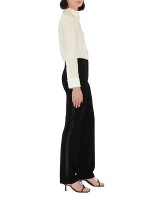 Wool Tuxedo Trousers