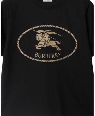 Knight Stamp Cotton T-shirt