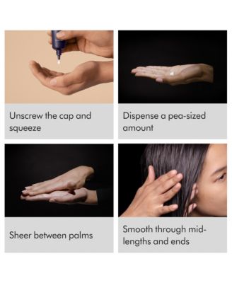 Chitosan Pre-style cream travel mini, Straight to wavy, Rich conditioning, 30mL