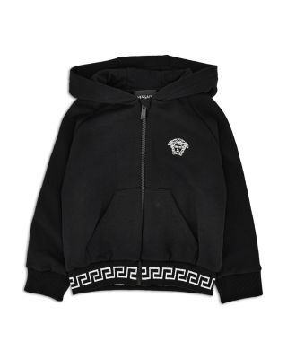 Unisex Medusa Embroidery Fleece Hoodie - Baby, Little Kid 