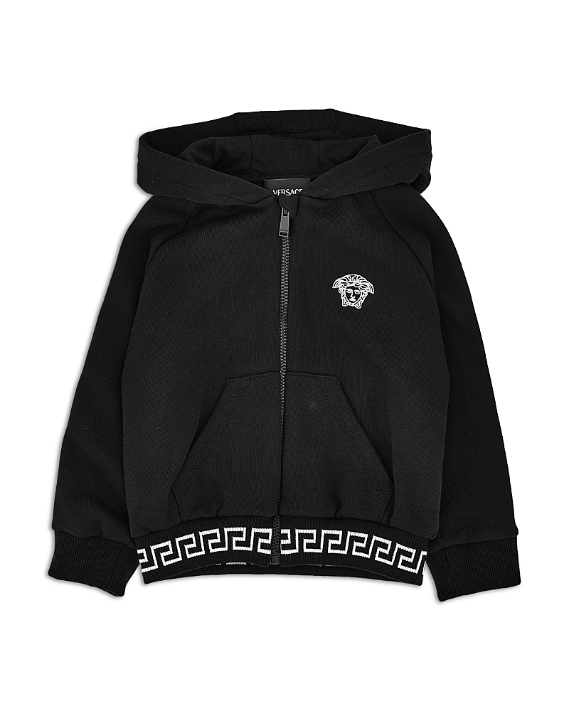 Versace Unisex Medusa Embroidery Fleece Hoodie - Baby, Little Kid