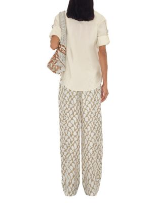 Knot Silk Trousers