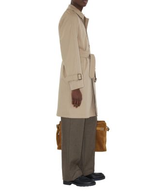 Long Gabardine Car Coat