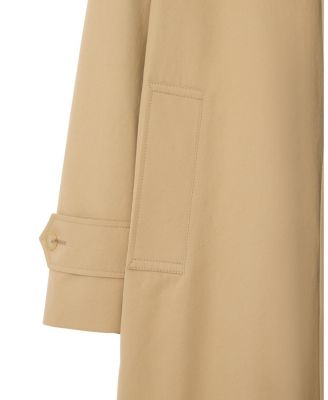  Long Gabardine Car Coat