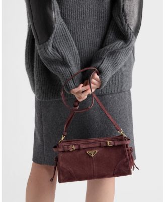 Bonnie Small Suede Shoulder Bag