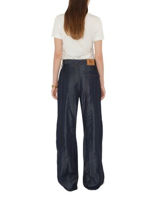  Panelled Denim Trousers