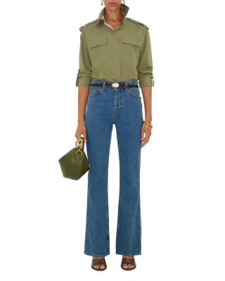  High Rise Bootcut Jeans