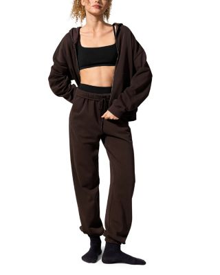  SILKERRY Oversized Seamflow Verge Full-Length Front Zip Hoodie