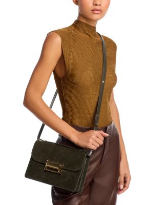 Dorian Suede Shoulder Bag