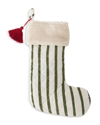 Striped Holiday Stocking