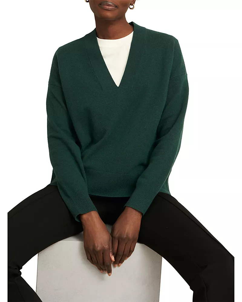 Hobbs London Lettie V-Neck Sweater