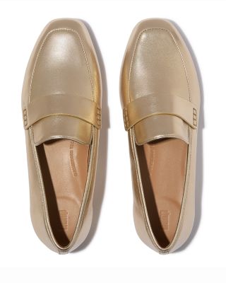 Women&#39;s Delicate Soft Metallic Loafers