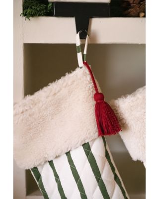 Striped Holiday Stocking