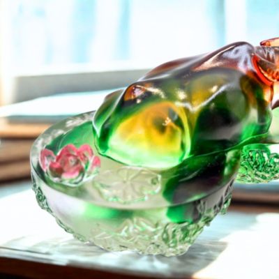 Bringing Down the House Crystal Sculpture - Limited Edition