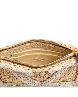 Viva Superstar Raffia Pouch