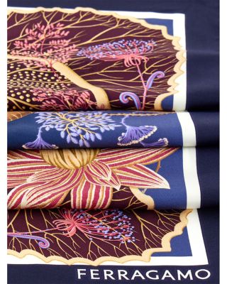 Water Lillies Square Silk Scarf