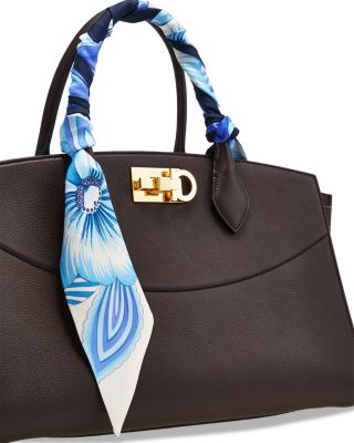 Brezza Print Silk Bandeau Scarf