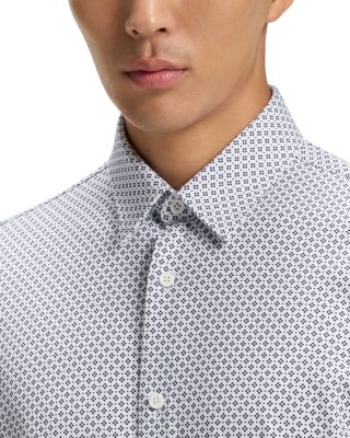 Roan Kent Slim Fit Button-Front Shirt