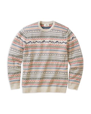 California Fair Isle Crewneck Sweater