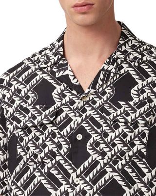 Twined Relaxed Fit Short Sleeve Shirt