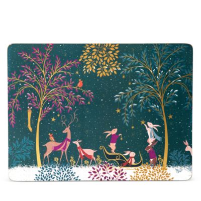 Sara Miller Woodland Tales Large Placemats, Set of 4