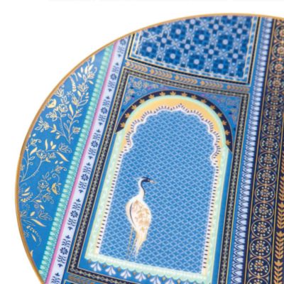 Sara Miller India Cake Plates, Set of 4