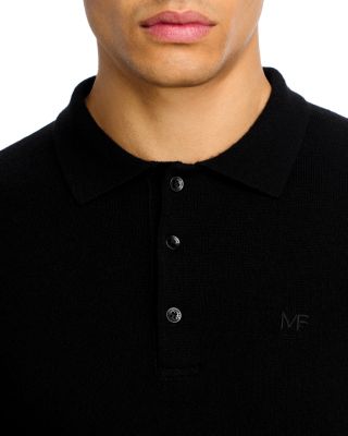 Pierce Slim Fit Long Sleeve Polo