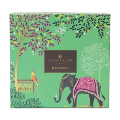 Sara Miller India Assorted Mugs, Set of 4