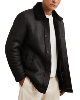 Raven Shearling Jacket