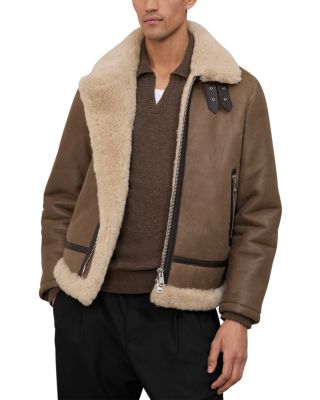 Hardy Shearling Aviator Jacket
