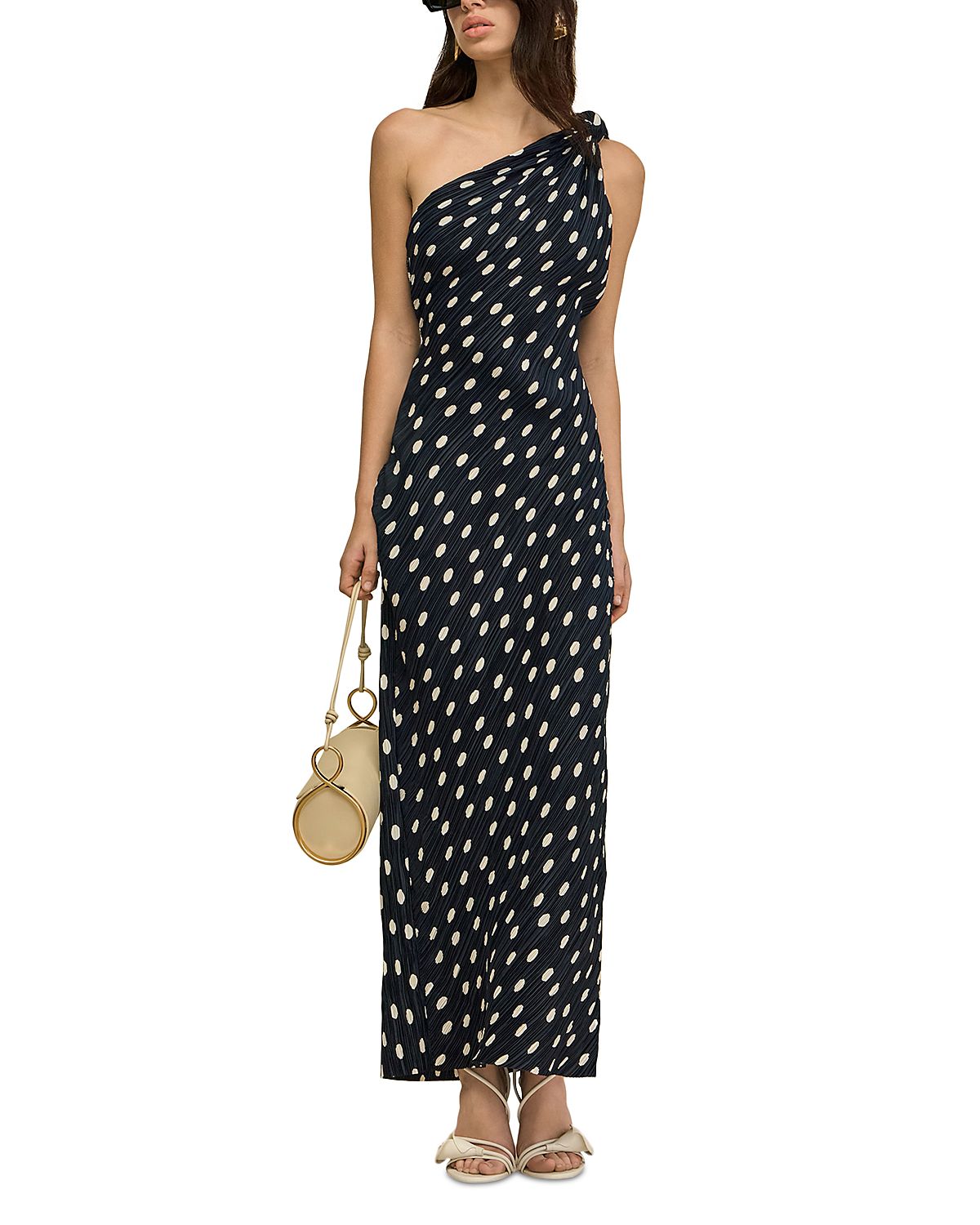 Cult Gaia Terre One Shoulder Gown
