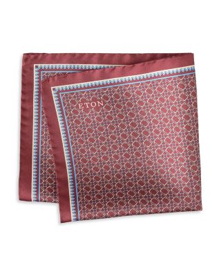 Chain Silk Pocket Square