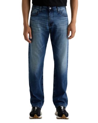 Protege Classic Straight Fit Jeans in Palms Blue