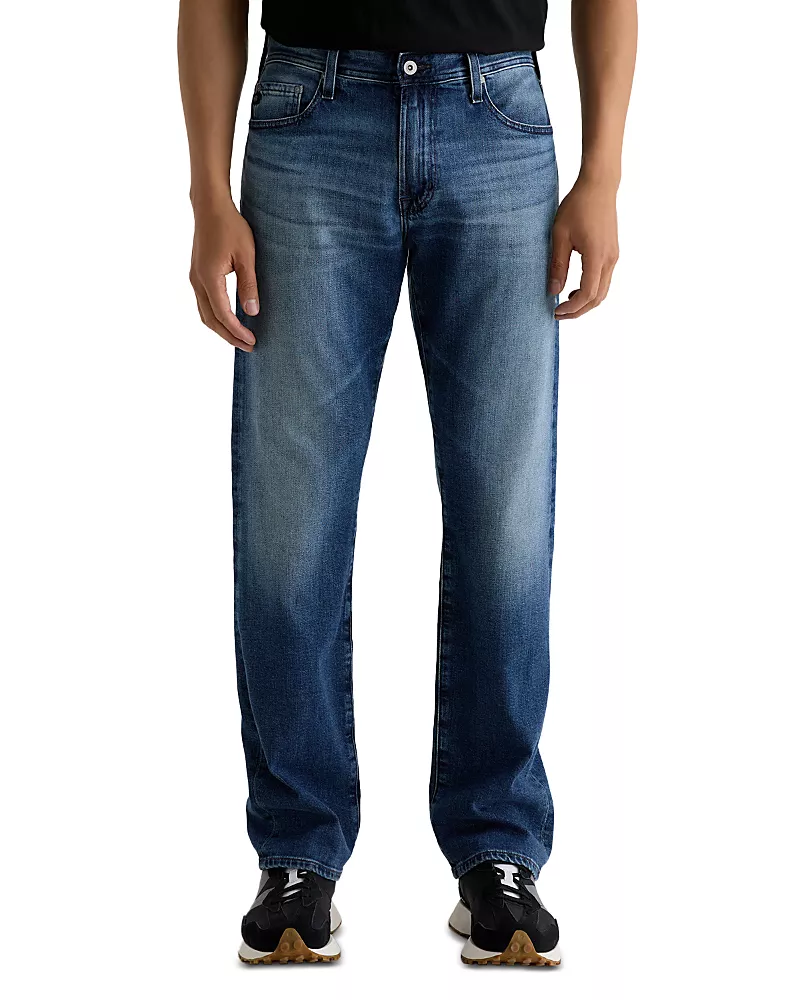 Ag Protege Classic Straight Fit Jeans in Palms Blue
